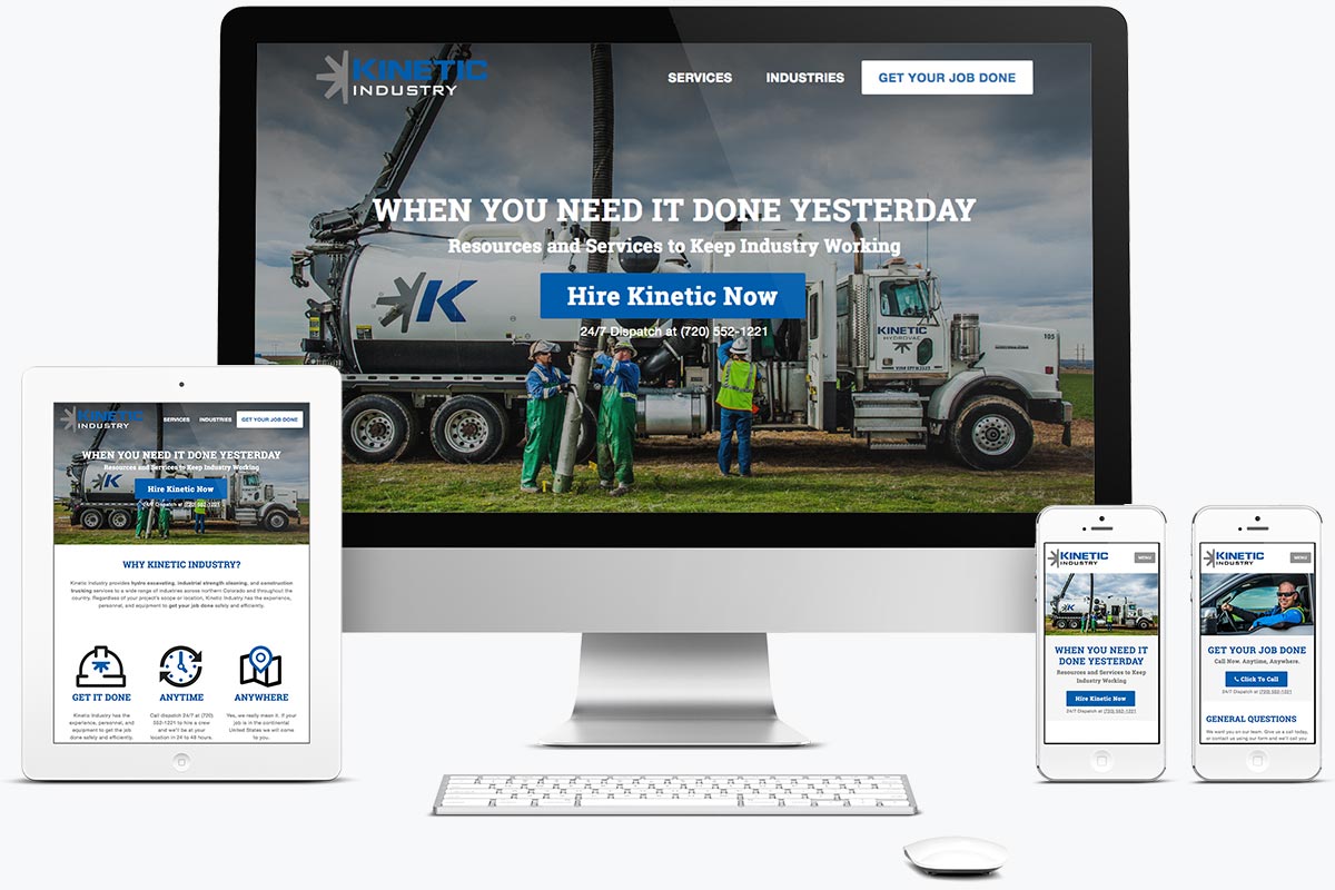 Web Design - Kinetic Industry