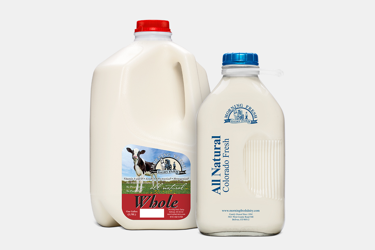 Product Photography - Packaging - Morning Fresh Dairy